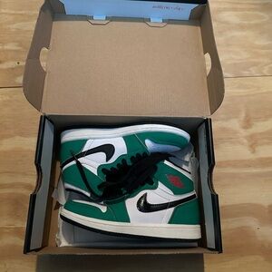 Nike Air Jordan 1 High OG PS Green Black Sneakers